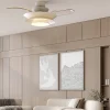 Ventilador retráctil Mantra Aconcagua Blanco Luz LED 50-106 cm