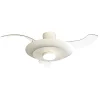 Ventilador retráctil Mantra Kyoto Blanco Luz LED 52-106 cm