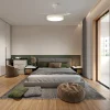 Ventilador retráctil Mantra Luna M Blanco Luz LED 49-106 cm