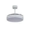 Ventilador retráctil Mantra Luna M Blanco Luz LED 49-106 cm