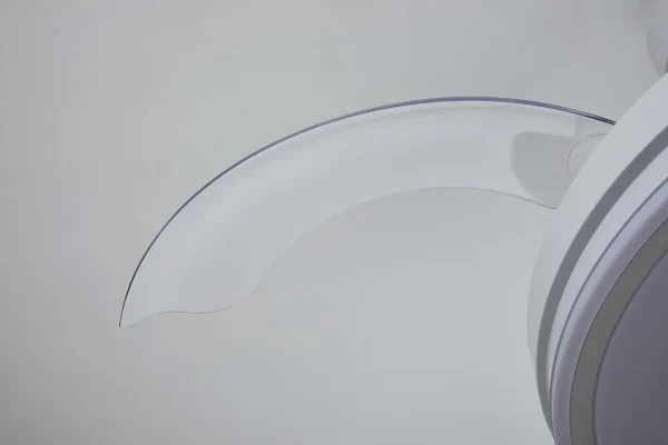 Ventilador retráctil Mantra Luna S Blanco Luz LED 42-91 cm