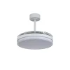 Ventilador retráctil Mantra Luna S Blanco Luz LED 42-91 cm