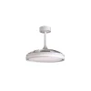Ventilador retráctil Mantra North Blanco Luz LED 43-91 cm