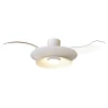 Ventilador retráctil Mantra Patagonia Blanco Luz LED 52-106 cm