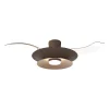 Ventilador retráctil Mantra Patagonia Marron Luz LED 52-106 cm