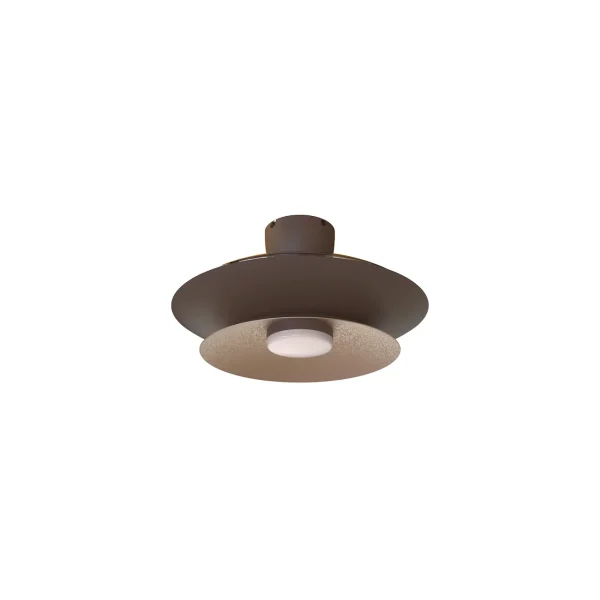 Ventilador retráctil Mantra Patagonia Marron Luz LED 52-106 cm