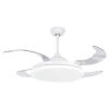 Ventilador retráctil Mimax Zephyr L blanco LED 50-107 cm