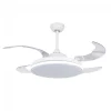 Ventilador retráctil Mimax Zephyr L blanco LED 50-107 cm