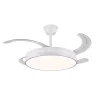 Ventilador retráctil P&B Althea L blanco LED 50-108 cm