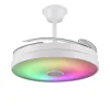 Ventilador retráctil P&B Althea L blanco RGB 50-108 cm