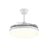 Ventilador retráctil P&B Isabella XL blanco LED 50-122 cm