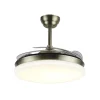Ventilador retráctil P&B Isabella XL cuero LED 50-122 cm