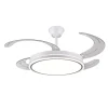 Ventilador retráctil P&B Stella L blanco LED 50-108 cm
