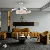 Ventilador retráctil schuller Enzo blanco LED 53-106 cm