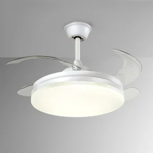Ventilador retráctil schuller Vento blanco LED 50-100 cm