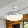 Ventilador retráctil schuller Venturi blanco LED 50-106 cm