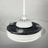 Ventilador de techo retráctil Sunaca Cordoba blanco oro LED 48-112 cm