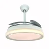 Ventilador de techo retráctil Sunaca Linares blanco LED 51-112 cm