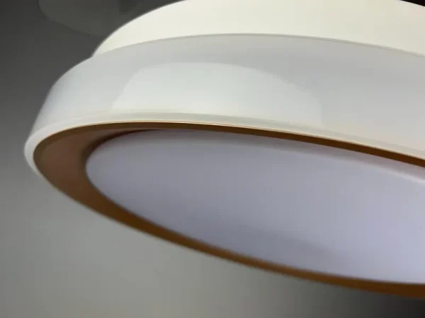 Ventilador de techo retráctil Sunaca Linares blanco oro LED 51-112 cm