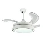 Ventilador de techo retráctil Sunaca Malaga Mini blanco LED 41,5-92 cm