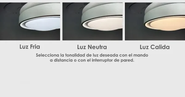 Ventilador de techo retráctil Sunaca Malaga Mini blanco LED 41,5-92 cm