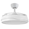 Ventilador de techo retráctil Sunaca Marbella blanco LED 48-108 cm