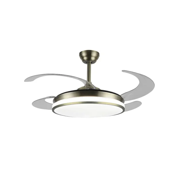Ventilador de techo retráctil Sunaca Moralla cuero LED 49-108 cm