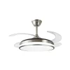 Ventilador de techo retráctil Sunaca Moralla níquel LED 49-108 cm