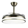 Ventilador de techo retráctil Sunaca Moralla cuero LED 49-108 cm