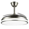 Ventilador de techo retráctil Sunaca Moralla níquel LED 49-108 cm