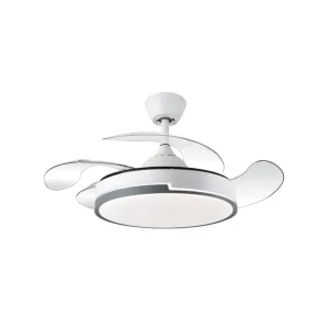 Ventilador de techo retráctil Sunaca Norte blanco LED 49-108 cm