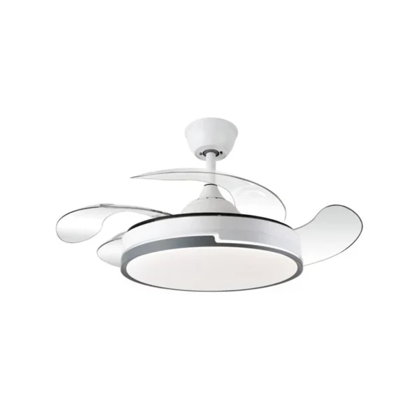 Ventilador de techo retráctil Sunaca Norte blanco LED 49-108 cm