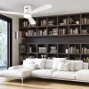 Ventilador de techo schuller Siroco blanco LED 132 cm
