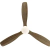 Ventilador de techo schuller Siroco negro nogal LED 132 cm