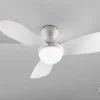 Ventilador de techo schuller Vito blanco LED 117 cm