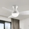 Ventilador de techo schuller Vito blanco LED 117 cm