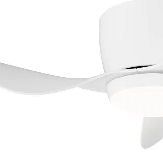 Ventilador de techo Sulion Monty blanco LED 65 cm