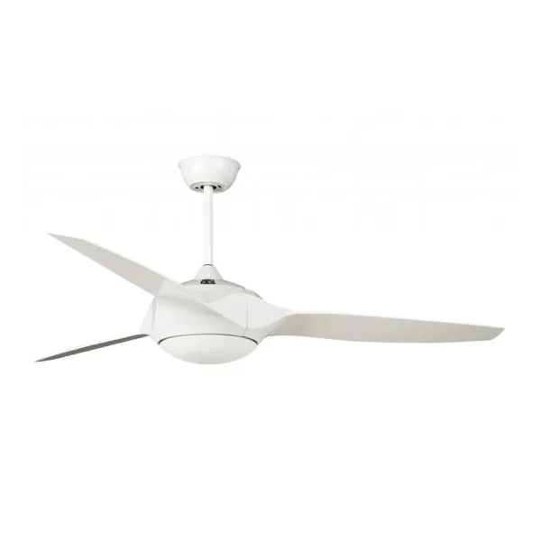 Ventilador de techo Triumph blanco luz led
