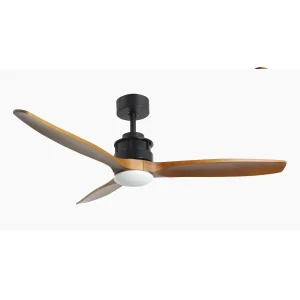 Ventilador de techo Coron Sunaca negro nogal